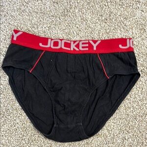Jockey Zone Men's Black Briefs